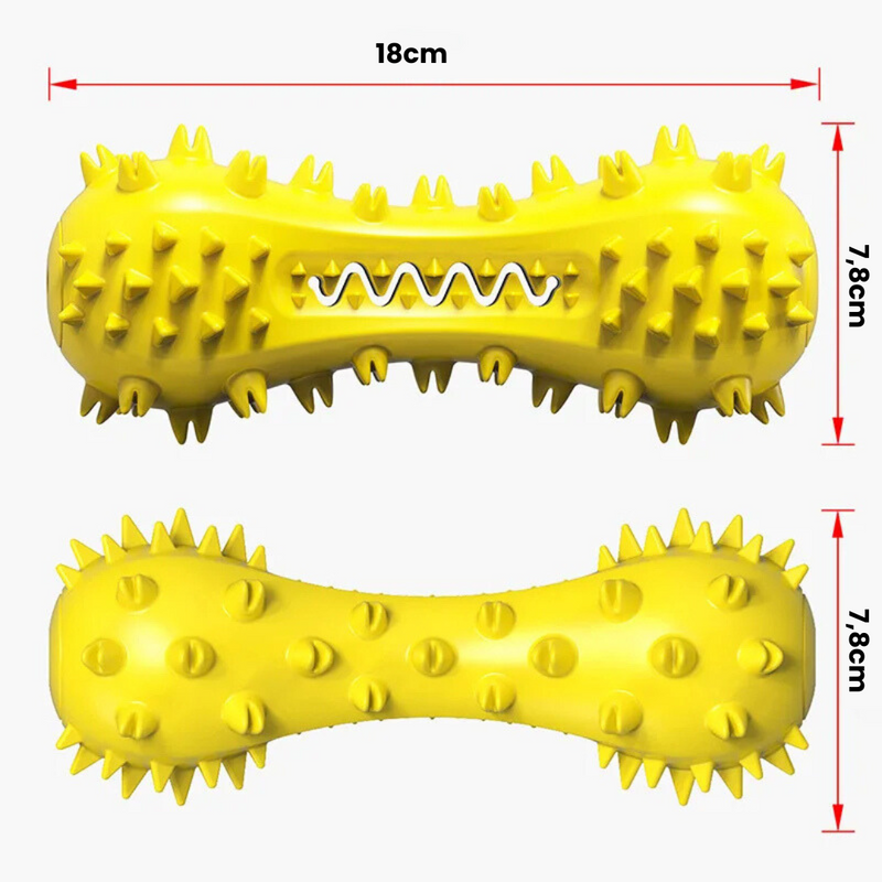 Brinquedo Mordedor Pet para Limpeza de Dentes