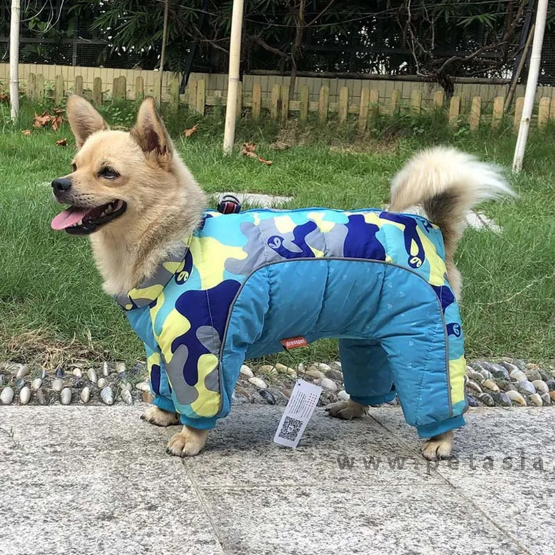 Jaqueta Casaco Corta Vento Roupinha de Cachorro para Inverno