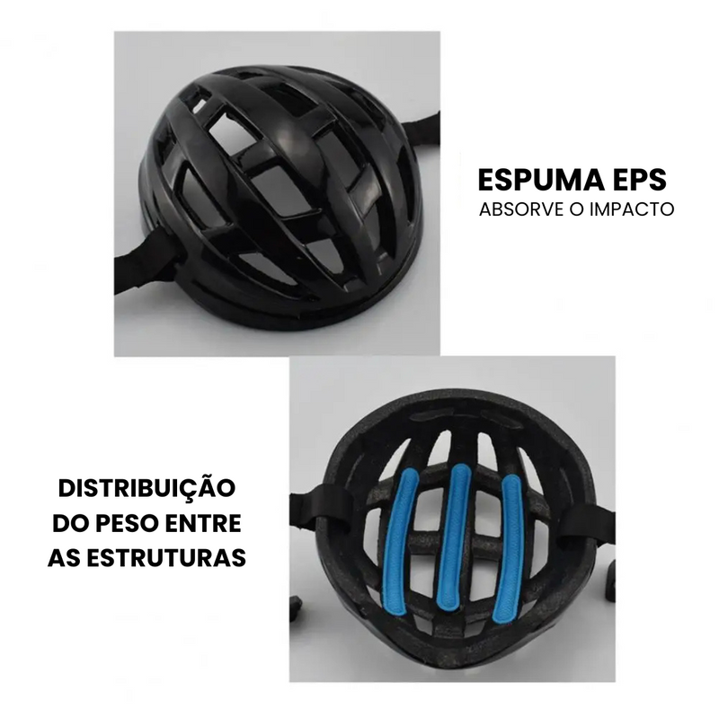 Capacete de Cachorro para Proteção em Motos e Bicicletas