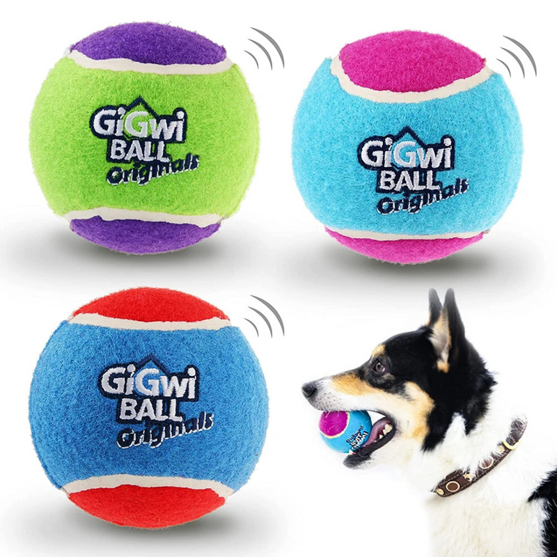 Bola de Tênis Pet Gigwi Ball Resistente para Cachorros