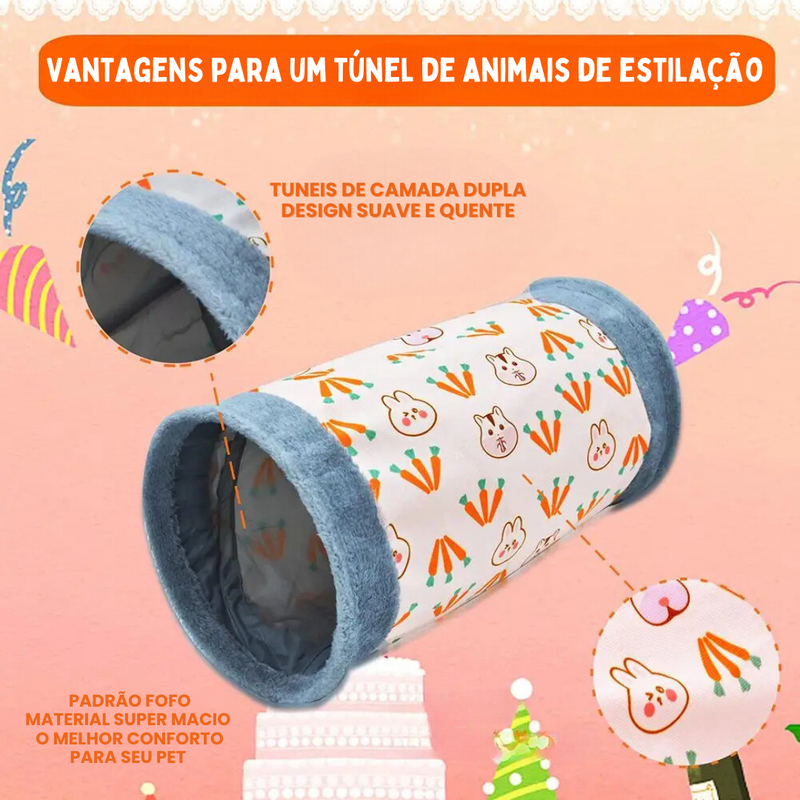 Toca Caminha para Hamster Porquinho da Índia Chinchila