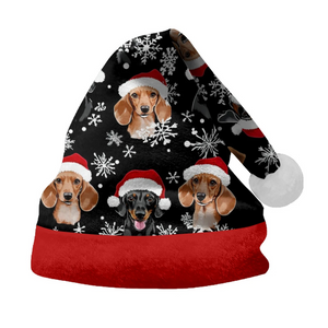 Gorro de Natal Pet Fantasia Chapéu Natalino para Cachorros e Gatos