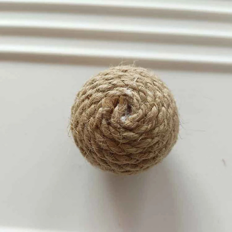 Bola de Sisal para Gatos Brinquedo Novelo Sisal