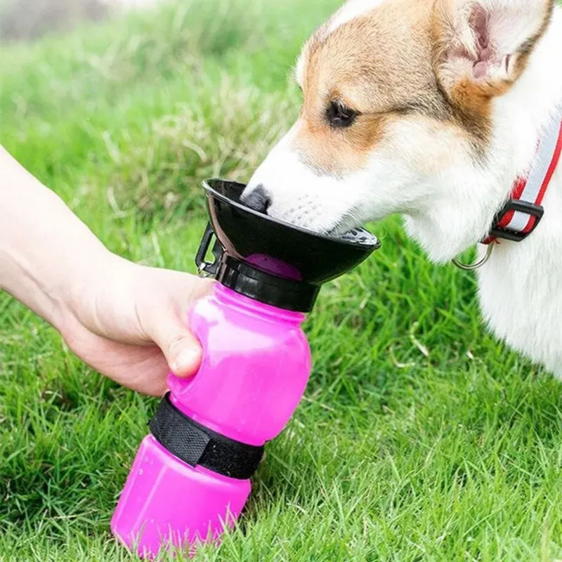 Garrafa Bebedouro Portátil AquaDog para Passeios e Viagens