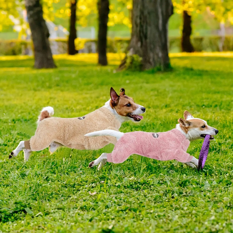 Roupinha Pijama Veludo para Cachorros de Pequeno Porte