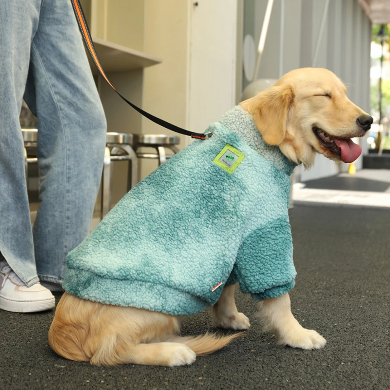 Jaqueta de Inverno com Forro de Lã para Cachorros