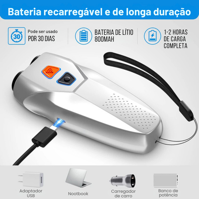 Aparelho Ultrassônico Adestramento e Treinamento Contra Ataques Repelente de Cães Anti Latido