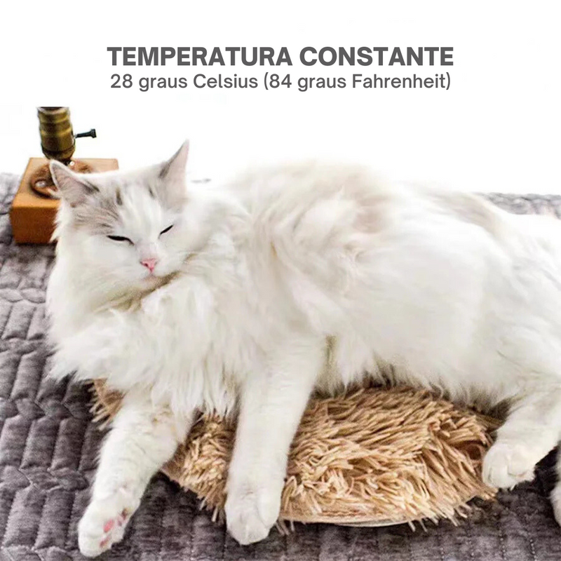 Tapete Cobertor com Aquecimento para Cachorros e Gatos