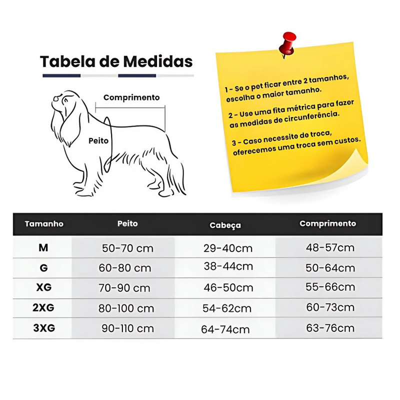 Peitoral Coleira Mãos Livre para Corrida com Cachorros